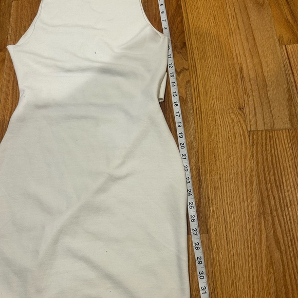 Zara White Halter Bodycon Mini Dress - Picture 10 of 10